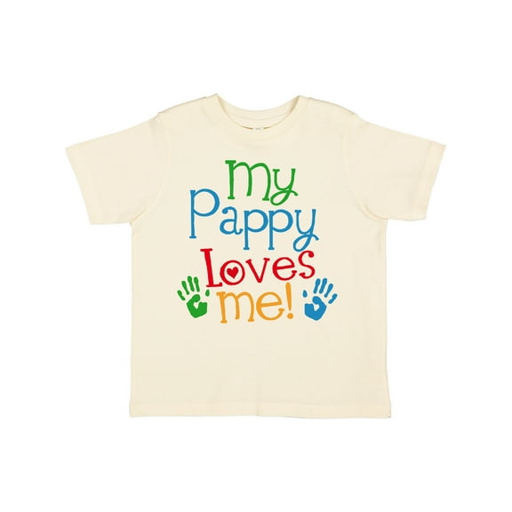 Inktastic My Pappy Loves Me Boys or Girls Toddler T-Shirt