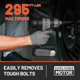 thumbnail image 2 of Kit de llave de impacto LiTHELi 20V, 295 ft-lbs, 5 niveles de torque, 2 of 9