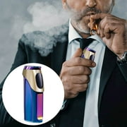 ShunRuiPi Individualized Design Of Electric and Gas Mixed Lighters: Three Direct Blue Flame Lighters, Lighters Bulk, Torch lighter, Lighters Under