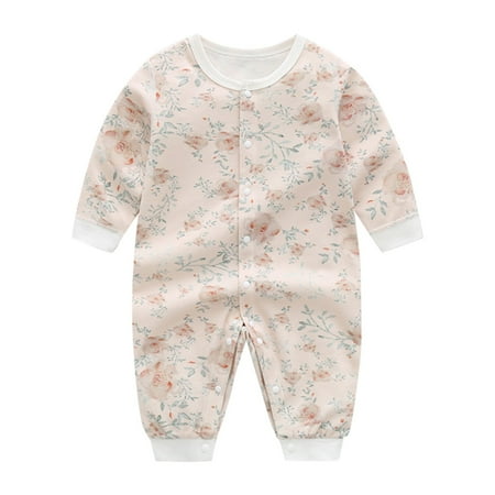 

Baby Crawl Suit Button Suit Rompers Bodysuit Outfits Romper Long Sleeved Pants Crawl Suit Fall Outfit Baby Girl Newborn Outfit White Newborn Onesie