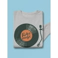 thumbnail image 3 of Retro Music Vinyl Design Sweatshirt Men -Image by Shutterstock, Male XX-Large, 3 of 4