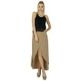 thumbnail image 4 of Bimba Women Asymmetrical Skirt Trendy Chic A-Line Skirt Party Wear, 4 of 5