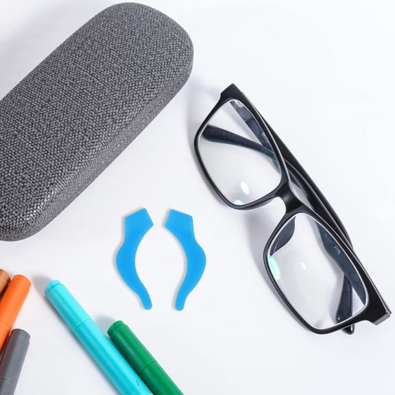 PBPBOX 20Pairs Silicone Glasses Temple Grips Comfortable Eyewear Retainer Strap for Active Use