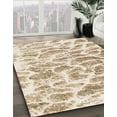 thumbnail image 3 of Ahgly Company Machine Washable Indoor Rectangle Abstract Wheat Beige Area Rugs, 8' x 10', 3 of 7