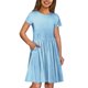 thumbnail image 3 of Girls Summer Dress Tween Dresses Short Sleeve Casual Dress with Pockets Soft and Breathable Perfect for Everyday Wear ,Sie:150, 3 of 10