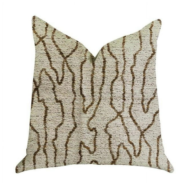 Plutus PBRA1326-2026-DP Coussin de Luxe en Forme de Tasse de Beurre, 20 x 26 Po. Standard