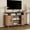 1-tv stand with storage, variant on 65" Fluted TV Stand, Mid Century Entertainment Center with Sliding Doors & Storage for Living Room