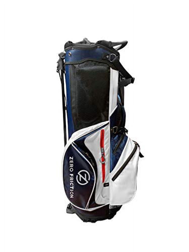 Zero Friction Navy Golf Stand Bag, Golf Towel and Glove Included