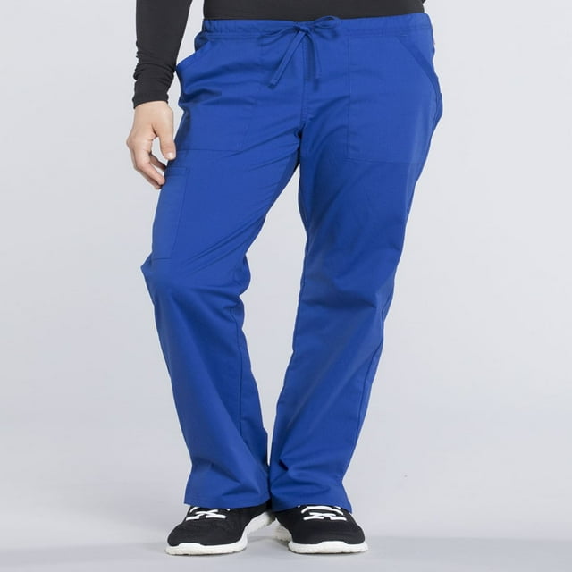 CHOK Workwear Professionals Women‘s Scrubs Pant Mid Rise Straight Leg Drawstring WW160