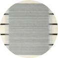 thumbnail image 1 of Ahgly Company Machine Washable Indoor Round Contemporary Gunmetal Gray Area Rugs, 4' Round, 1 of 7