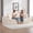 Beige + Corduroy + 4 Seat, variant on Oversized Upholstered Corduroy Cloud Couch, Boneless 4-Seat Sofa Bed with Cup Holder, Side Pockets & Pillows, Breathable & No Assembly,111