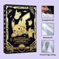 thumbnail image 4 of Trading Card Holder Card Album Binder, Protection Folder Book Collectible Card Album, 9-Pocket with 24-Pages 432-Trading Cards Capacity, Present for Children-AAC5, 4 of 5