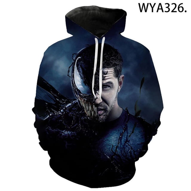 2020 neue Herbst Venom Hoodie männer frauen kinder Mode Lässig sudadera 3d Druck Pullover Straße Hip Hop harajuku Mantel xuanjing unisex