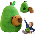 thumbnail image 1 of Peluche Capibara Y Aguacate 45cm Juguete Niños Regalo Mujer Xtellar verde, 1 of 4