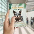 thumbnail image 4 of Australian Cattle Dog Heeler Mother Book Lover Happy Mother's Day Travel Passport Wallet Heeler Lover Gifts PU Leather Passport Holder Cover - 03004, 4 of 5
