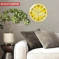 thumbnail image 5 of Decorative Clocks: Lemon Slice Hello Summer Lemon Glass Wall Clock,  Lemon Decor Wall Clock  for Homes, Bars, Offices, Man Caves, Garages, And Living Rooms .Also Makes A Great Gift. Style 12×12inch, 5 of 8