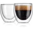 thumbnail image 1 of Godinger 18121 2.5 oz 2Xwall Coffee Mugs - Set of 2, 1 of 1