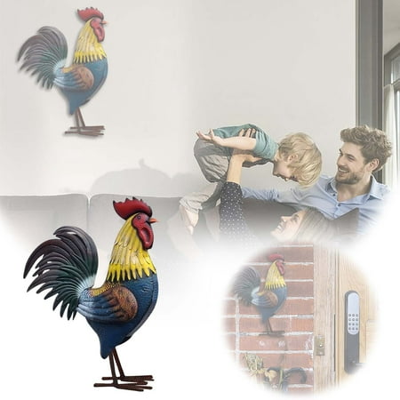 

Door Sign 1 Cute Wooden Rooster Pendant For Jewelry Making And Home Decoration Equipped With