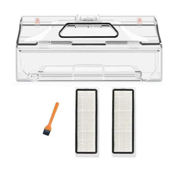For 1C 1T F9 Robot Vacuum Cleaner Replacement Spare Parts Dust Bin Box and Hepa Filter