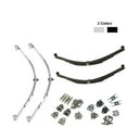 thumbnail image 3 of Hard Leaf Spring Suspension Bar Set For 1:10 Rc Rock Crawler D90 Tf2 Axial Scx10 F350,black, 3 of 5
