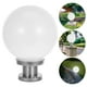 thumbnail image 4 of Farola exterior de acrílico con forma de globo, para cerca, redonda, para terraza, jardín y decoración., 4 of 8