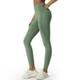 thumbnail image 2 of Besolor Womens Workout Leggings Seamless High Waisted Stretchy Athletic Running Yoga Full Length Pants Tights, 2 of 6