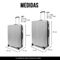 thumbnail image 2 of Juego 2 Maletas Jony Para Viaje 15 Kg Y 10kg Mano Carry On Ruedas, 2 of 5