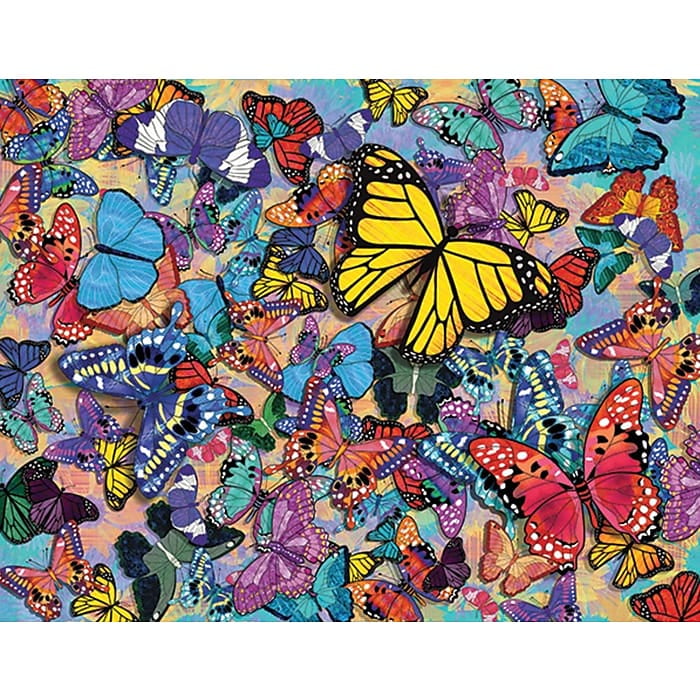 Springbok's 1000 Piece Jigsaw Puzzle Butterfly Cookies 