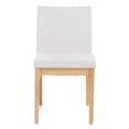 thumbnail image 4 of 2 Dining Chair Collection - Comfort And Style. Beige Fabric Seat, Stable Rubberwood Legs. 22.88"d X 17.8"w 33.4"h. 300 Lbs Weight Capacity. Assembly Needed Of 2 Chairs, Fabric, Comfort, 33.4, 4 of 6