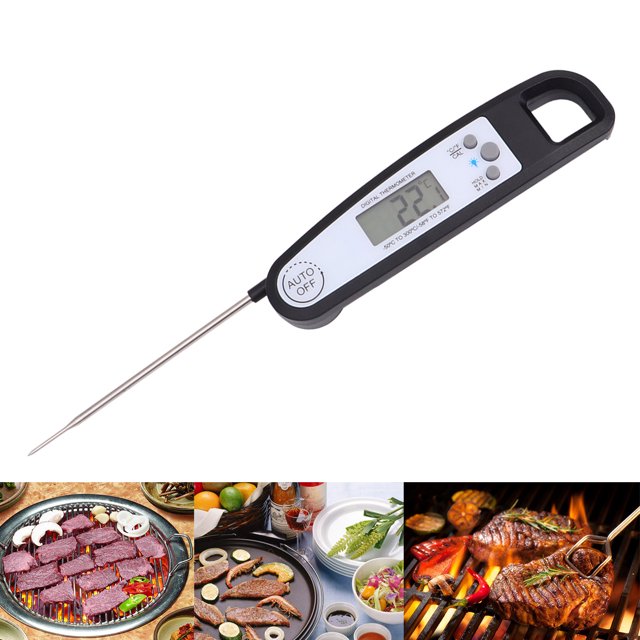 SHOWERORO Accurate Cooking Thermometer Electronic Thermometer with Fast Readings for Kitchen Gadgets 1Pack