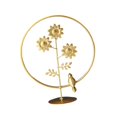 thumbnail image 5 of Axioma Flower Sculpture Decorations Centerpieces Metal Leaf Statue Figurine for Bedroom Sun Flowers Bird, 5 of 10