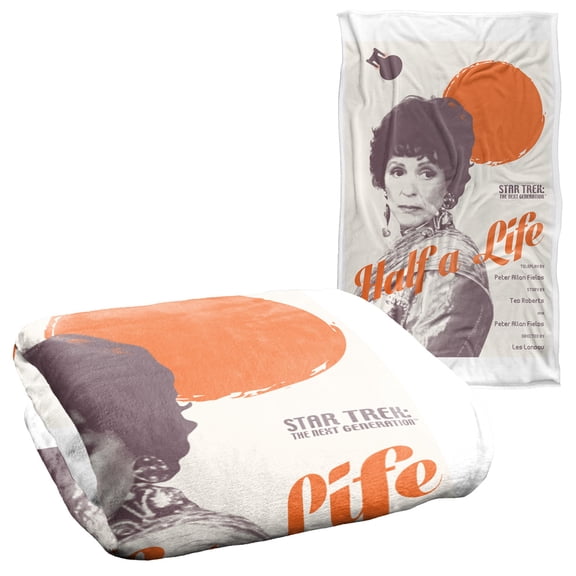 Star Trek The Next Generation Season 4 Episode 22 Silky Touch Super Soft Throw Blanket 36" x 58"