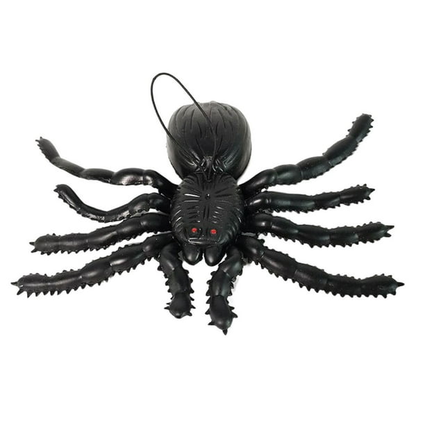 Bewildely Adornos de Halloween murciélago araña ratón modelo diseño de escena adorno casa embrujada decoración Horror decoración Festival Kits de decoración para fiestas Araña Bewildely HA069402-02