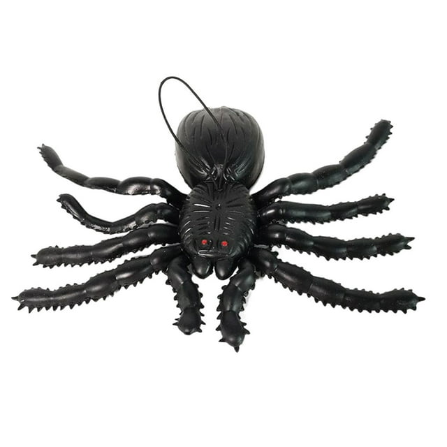 Wosthever Adornos de Halloween murciélago araña ratón modelo diseño de escena adorno casa embrujada decoración Horror decoración Festival Kits de decoración para fiestas Araña Wosthever HA069402-02