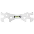 Multifunction Wrench Level Tool Hex Screw Removal Spanner for Bathroom