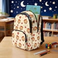 thumbnail image 3 of Yspwyqan Kids Backpack Set, 4 Piece Backpack and Lunch Box Set for Boys Girls, 17 Inch Large Capacity Cute Apple Bear Back to School Travel Daypack for Ages 8-15, 3 of 7