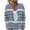 AJK36-Multicolor, variant on Lumtrix Christmas Cardigan Sweaters For Women Lightweight Button Up Plus Size Sweater Funny Graphic Chunky Cardigan Sweater Green 3XL