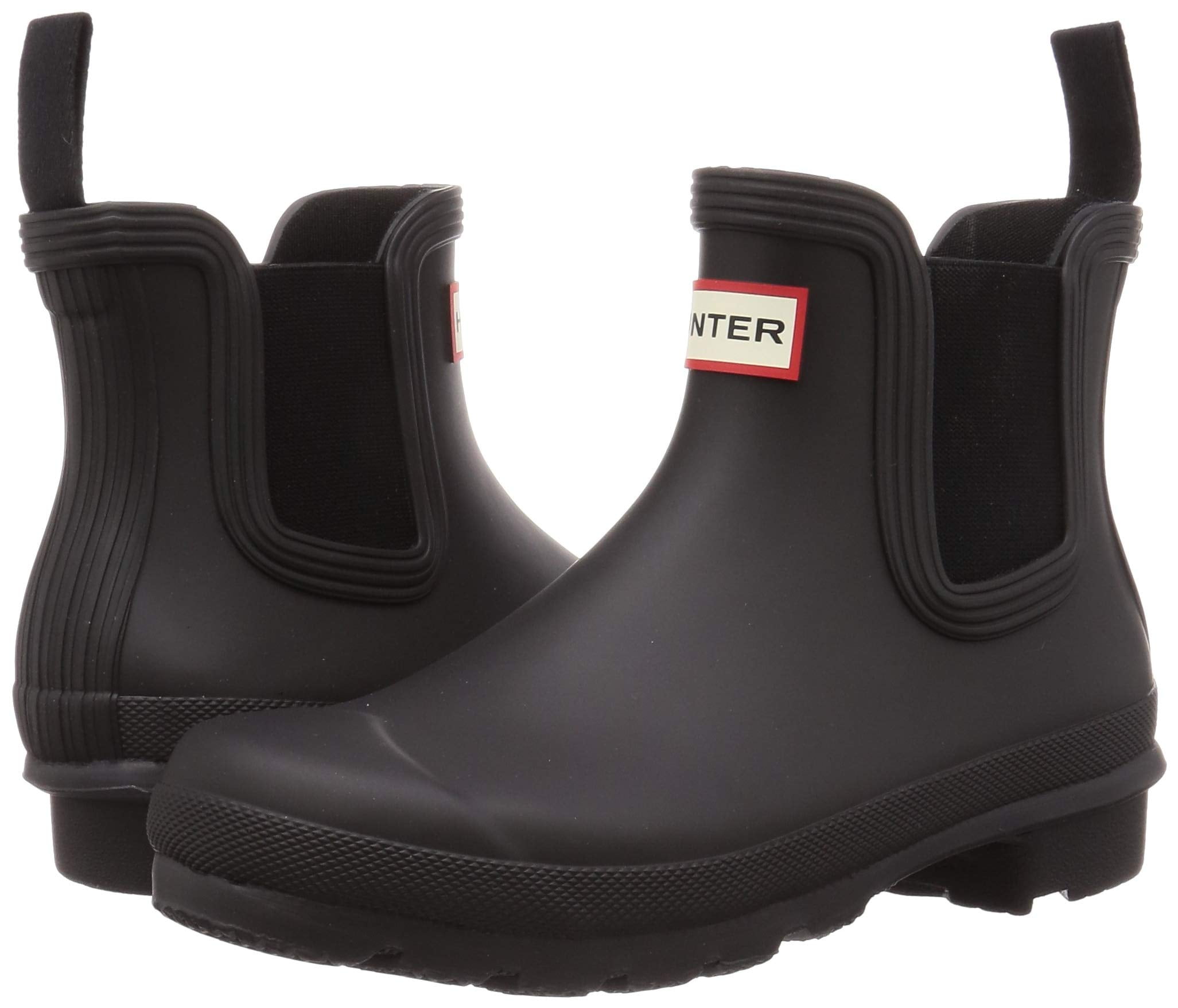 Hunter Women's Original Chelsea Boots, Size 7, Black, Waterproof