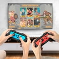 thumbnail image 2 of 2-Pack Controller Grips Compatible with Nintendo Switch Joy-Con Controllers, Slip-Resistant Grips, Shoulder Triggers, Thumbstick Grip Covers, Matte Black Finish, 2 of 9