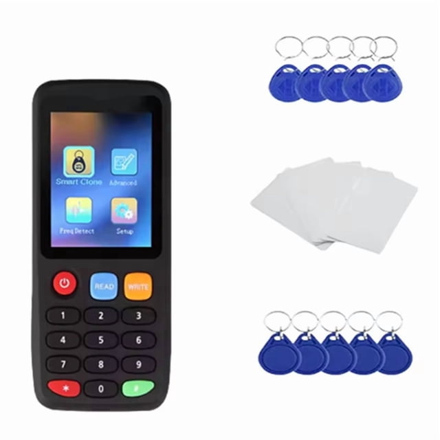 X7 RFID Smart Chip Reader IC ID Token Clone Copier 125Khz Writer 13.56Mhz Tag Duplicator NFC Key Programmer
