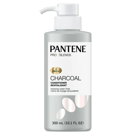 Pantene Pro-V Blends Hair Charcoal Conditioner Soothing Cream Rinse 10.1 fl (Best Hair Rinse For Relaxed Hair)