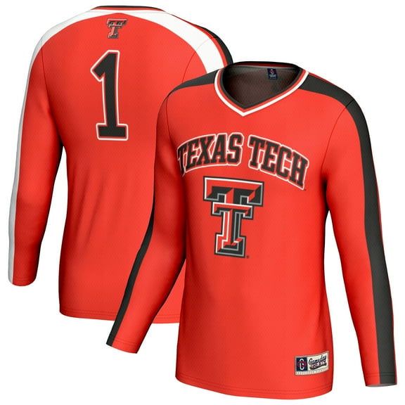 Youth GameDay Greats #1 Red Texas Tech Red Raiders Lightweight Volleyball Fashion Jersey