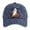 Blue, variant on Baseball Caps for Women Halloween Print Washed Baseball Cap Adjustable Unisex Casual Hat for Outdoor Sports and Daily Wear
