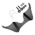 thumbnail image 2 of Deflector de motocicleta, deflector de corriente ascendente para parabrisas de motocicleta, deflector de parabrisas de horquilla, accesorio para motocicleta, claridad notable, 2 of 12