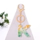 thumbnail image 3 of Alfabeto Letra Llavero Resina Cgtredaw Monedero Charm Accesorios Regalo K, 3 of 9