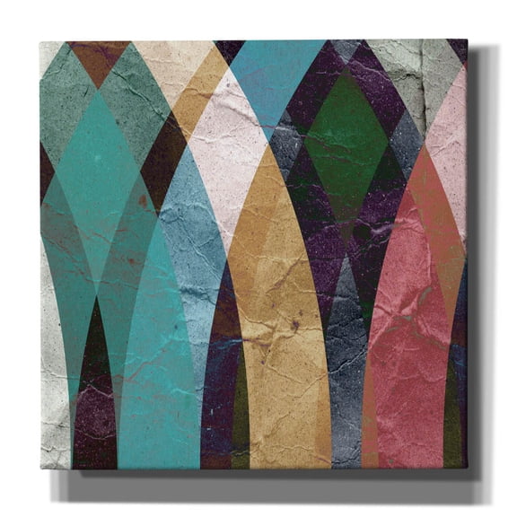 Epic Graffiti 'Geometric Design 3' by Graphinc, Canvas Wall Art, 12"x12"