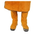 thumbnail image 4 of Leather Flame Retardant Welding Spats Protective Shoes Feet Cover Safety Protection Welder Tool Shoes Covers ,Great Choice, 4 of 6
