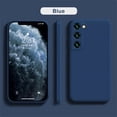 thumbnail image 3 of Funda de silicona líquida suave para Samsung Galaxy, carcasa trasera Original a prueba de golpes, S24 Ultra, S22, S23 FE, S21, S20, S10, S9 Plus, S10E, 3 of 5