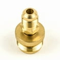 thumbnail image 5 of 1lb Propane Tank Cansiter Regulator Portable Camping Grill Stove Brass Adapter Connection Convert To 3/8 Male Flare 5/8"-18UNF, 5 of 5