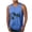 Blue, variant on Men's Running Tank Top Workout Gym Athletic Swim Marathon Tank Top